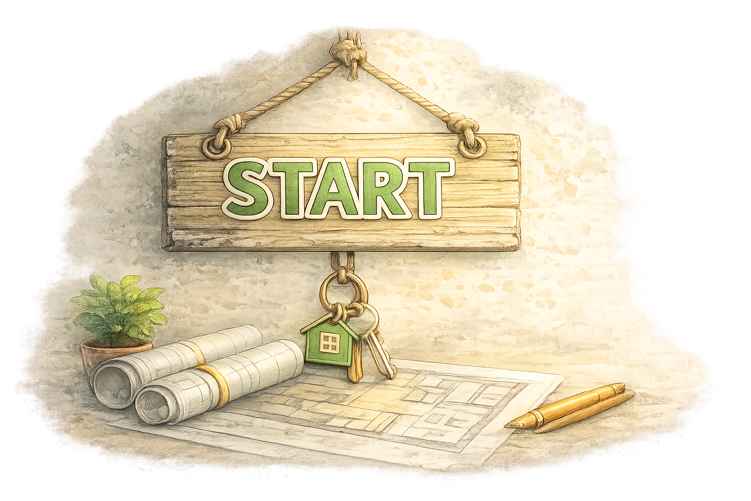 You are currently viewing Od czego zacząć wykończenie mieszkania lub domu