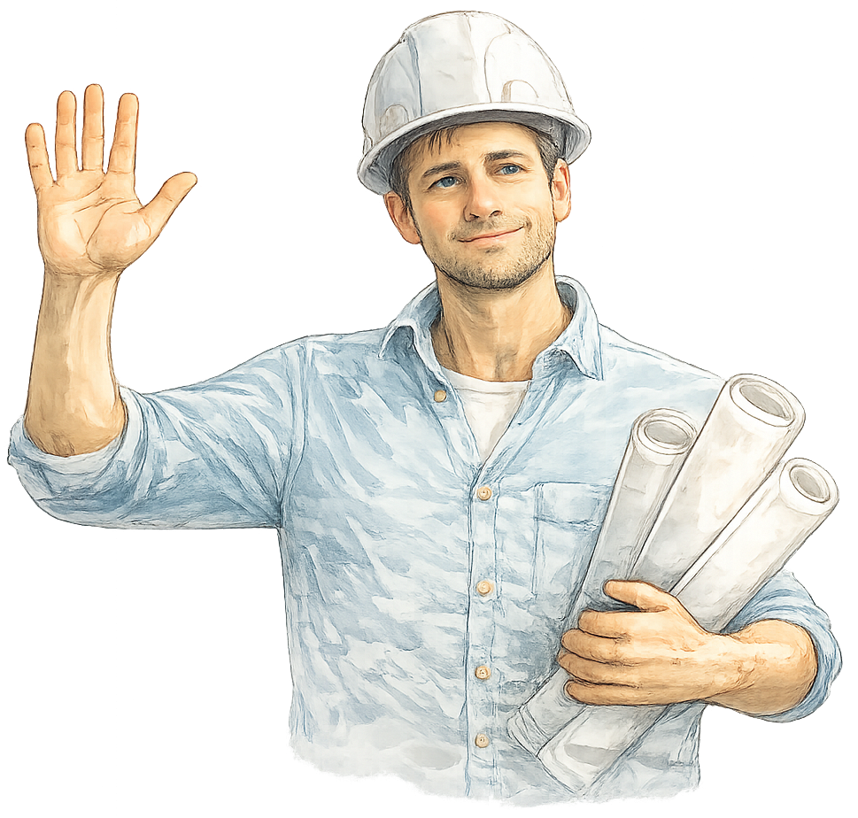 You are currently viewing Wizja lokalna architekta wnętrz na budowie